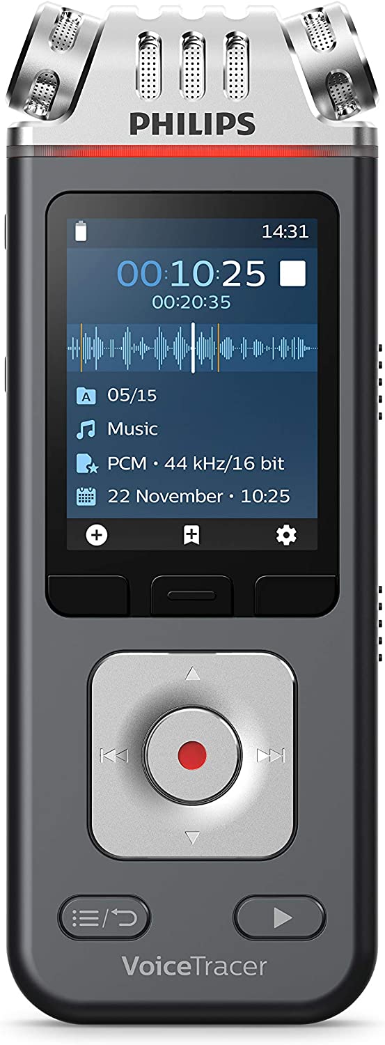 Philips VoiceTracer Audiorecorder Diktiergerät DVT6110