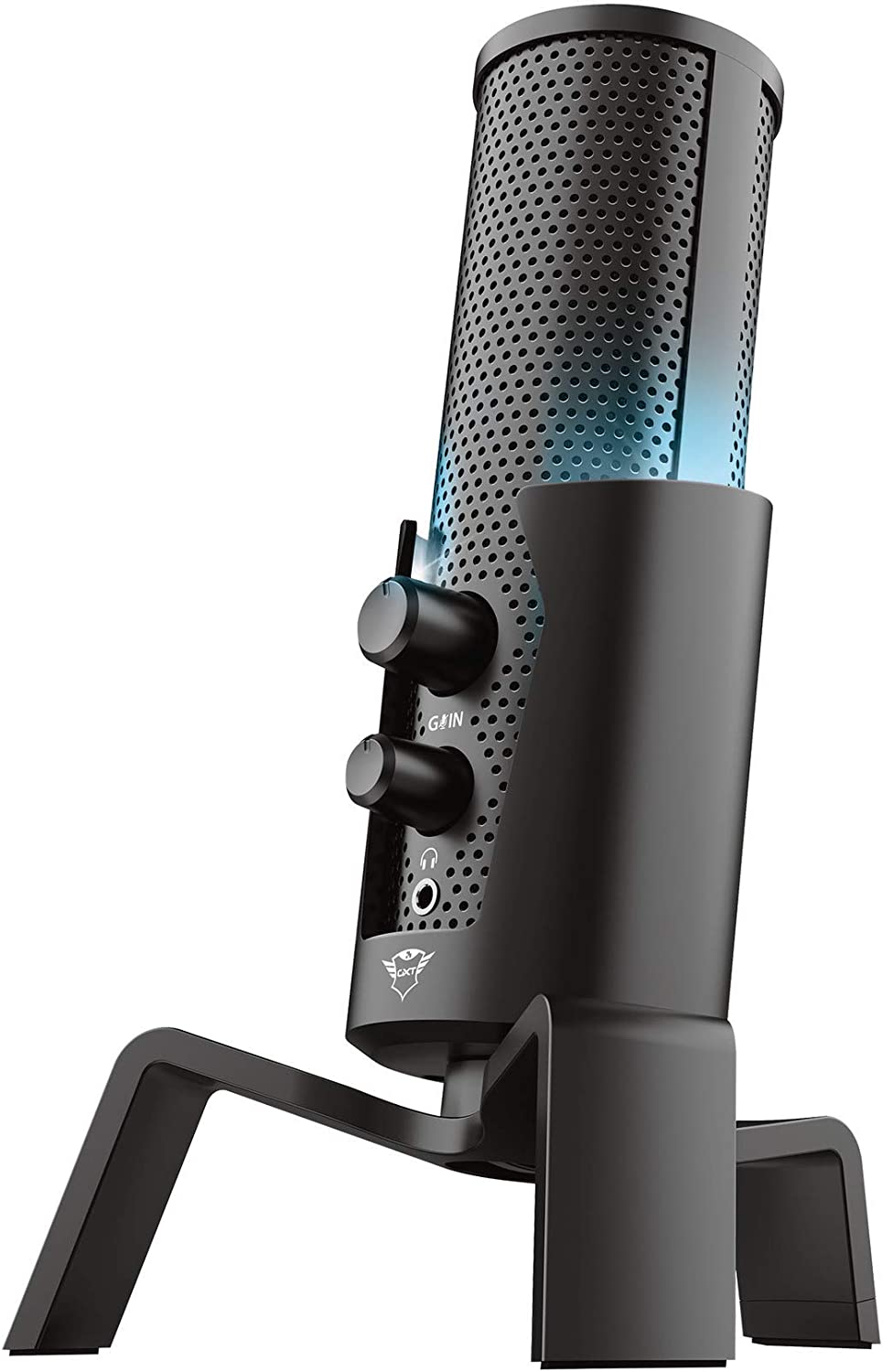 Trust Gaming GXT 258 Fyru Streaming Mikrofon mit 4 Aufnahmecharakter