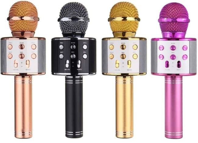 18cm NEU OVP Lautsprecher Microphone LANGE Mikrofon Karaoke 