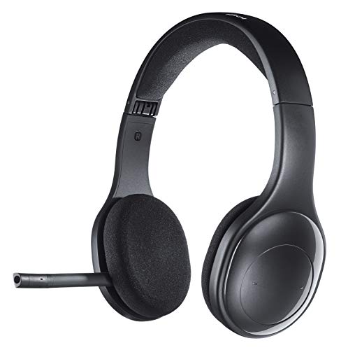 Logitech H800 Kabelloses Bluetooth Headset, Hi-Definition Stereo-Kopfhörer mit Noise-Cancelling Mikrofon, Bluetooth und Nano USB-Empfänger, Multi-Device, Lange Akkulaufzeit, PC/Mac/Tablet/Mobilgeräte