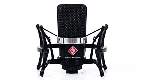 NEUMANN TLM 102 STUDIO SET BLACK Static Großmembran mikrofon