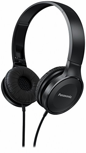 Panasonic RP-HF100ME-K On Ear Kopfhörer (Headset, 10-23.000 Hz, 30 mm Wandler, kompakt zusammenfaltbar) schwarz