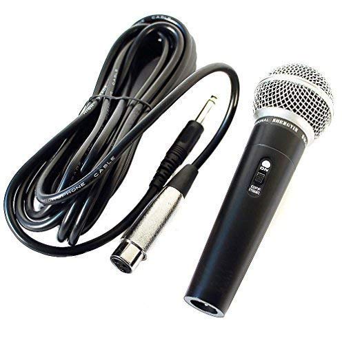 Profi Mikrofon Dynamisches Gesangsmikrofon Studio und 5m Kabel Microphone