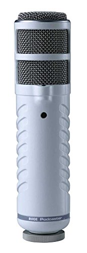 Rode Podcaster Dynamisches Großmembranmikrofon mit USB-Anschluss für Mac und PC