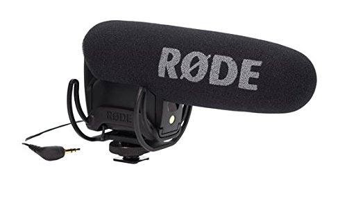 Rode VMPRY VideoMic Pro Rycote, Kamera-Richtmikrofon mit Lyre, Batteriespeisung